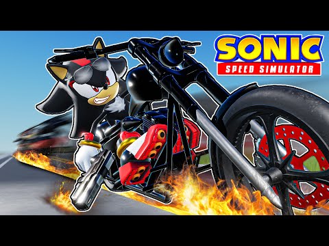 Shadow Becomes Biker Shadow in Sonic Speed Simulator! (Roblox)