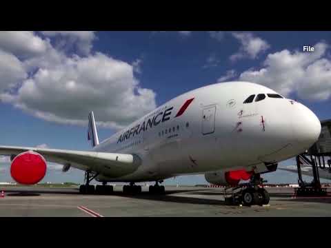 YouTube video thumbnail: Airlines Consider Canceling Middle East Flights After US Strikes