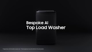 Bespoke AI Top Load Washer | Make laundry work around you