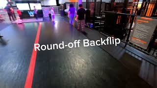 POV clips of my flips @dennisflips #flipping #flip #skyzonemaster #parkour 