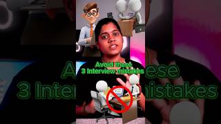 🔥 Top 3 Mistakes Freshers Make in Interviews (Avoid These to Get Hired Fast!) #interviewtips