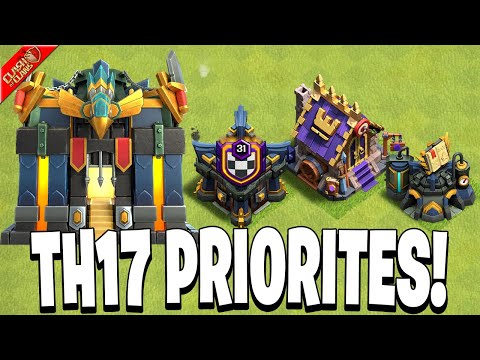 What I'm Upgrading First on my 2nd TH17 Base! (Clash of Clans)