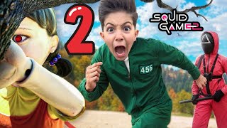 SQUID GAME IN REAL LIFE😱👻❤️ TOPRAK IN SQUID GAME 