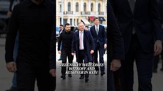 Zelenskyy Meets US Envoys Witkoff & Kushner in Kyiv Following Kremlin Talks