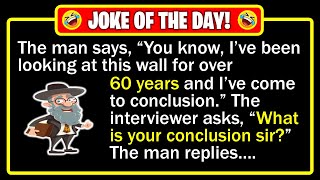 🤣 BEST JOKE OF THE DAY! - An old man’s lifelong prayers meet a witty twist... | Funny Dad Jokes