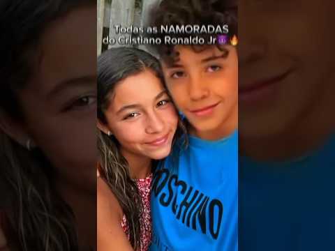 TODAS as NAMORADAS do CRISTIANO RONALDO JR😈🔥