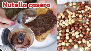 COMO HACER NUTELLA CASERA MUY FÁCIL ✨