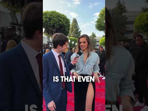 I talked to Hailee Steinfeld…