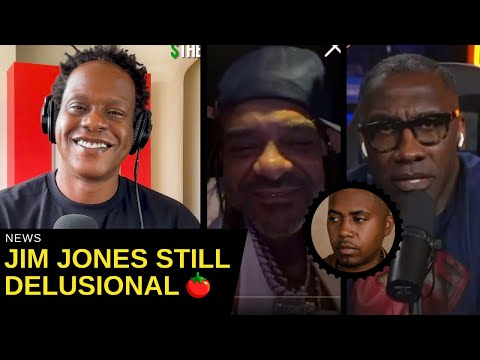 Jim Jones Doubles Down: 'I'd Rap Circles Around Nas' | Shannon Sharpe Calls Him Out