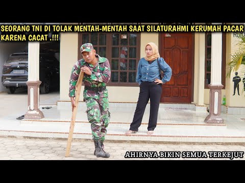 SEORANG TNI DITOLAK MENTAH-MENTAH SAAT SILATURAHMI KERUMAH CALON ISTRI, KARENA C4'CAT !!