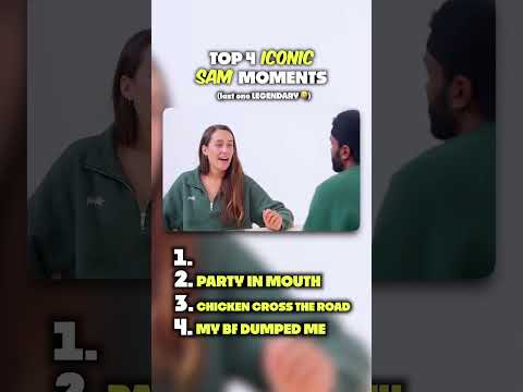Last one FUNNIEST 🤣 TOP 5 ICONIC SAM MOMENTS🤣 #dadjokes  #yeahmad