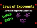 Exploring Zero and Negative Exponents in Algebra
