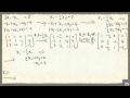 Matrix Operations and Properties