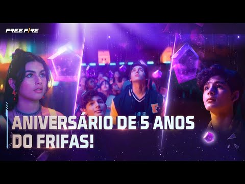 A CELEBRAÇÃO DE 5 ANOS DO FREE FIRE ESTÁ CHEGANDO!