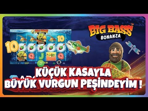 SLOT OYUNLARI BIG BASS BONANZA | KÜÇÜK KASAYLA BÜYÜK VURGUN PEŞİNDEYİM #slotoyunları #casino
