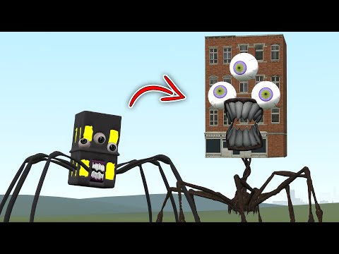 NEW LIVING BUILDING MONSTER UPDATE IS TERRIFYING In Garry's Mod!