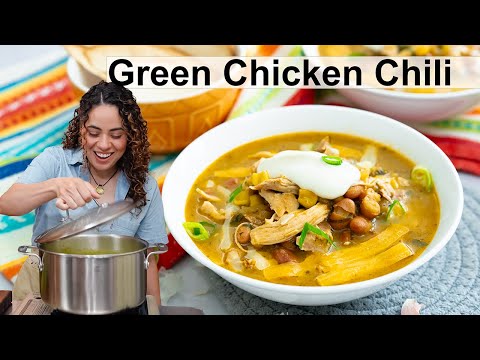 Easy Green Chicken Chili: Delicious and Comforting!