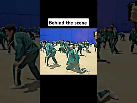 How red light green light was filmed #squidgame2 #shorts