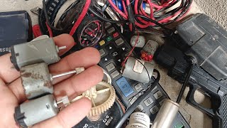 how  to make awesome ideas from scrap / breaking and opening toys /dc motor fan / camera