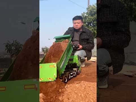 rc model rc remote control vehicle will any boy refuse this toy? dump truck toys 100 tons king d