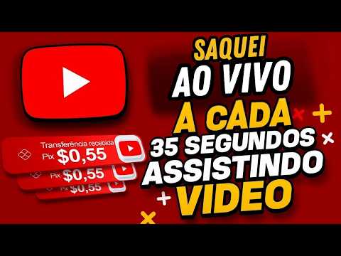 PAGOU DE VERDADE Ganhe Dinheiro Assistindo Vídeos  Como Ganhar Dinheiro na Internet