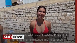 Klan News - Turistë nga e gjithë bota në Ksamil e Sarandë