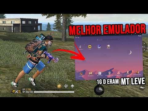 DESCOBRI O MELHOR EMULADOR LEVE PARA QUALQUER PC FRACO 1GB SEM PLACA DE VIDEO PC NOTEBOOK FRACO FPS