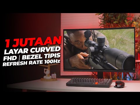 MONITOR 1 JUTAAN, LAYAR CURVED, FHD 100HZ? |  LG FHD Curved Monitor 24/27U421A