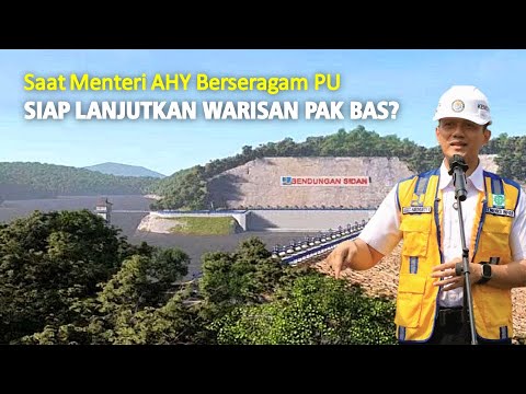 Gagahnya AHY Berseragam PU, Siap Lanjutkan Warisan Pak Bas?