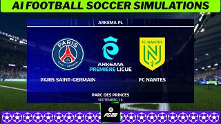 PSG vs NANTES 🇫🇷👩 Première Ligue 2025/26 Matchday 3 ⚽ EA FC 26 Simulation