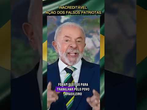 INACREDITÁVEL AÇÃO DOS FALSOS PATRIOTAS @LindberghFarias