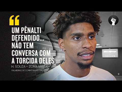 HUGO SOUZA  REVELA PROVOCAÇÃO CONTRA TORCIDA DO PALMEIRAS, ANALISA DUELO E COMENTA EXPULSÃO DE YURI