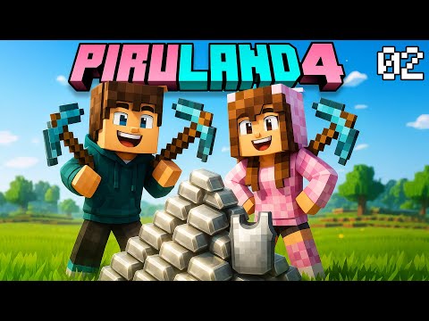 Vamos Hacer La FINQUITA BONITA en Minecraft 🐔🐰 Hay que Prepararse ! Piruland 4 - cap 2
