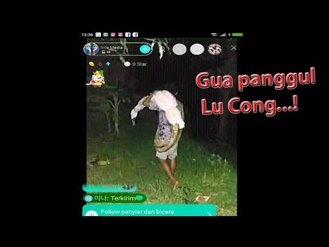 Pemberani Penampakan Hantu asli Live Streaming