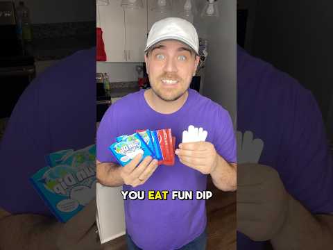 How to eat fun dip! #shorts
