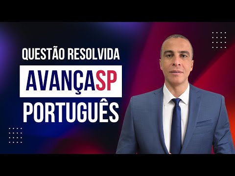 PORTUGUÊS AVANÇA SP - QUESTÃO RESOLVIDA - ORTOGRAFIA