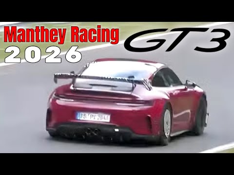 2026 Porsche 911 GT3 MR Testing at Nürburgring With Insane Aero Kit