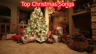 Peaceful and Relaxing Christmas Ambience ❄🎁🎄 Instrumental Christmas Music and Warm Fireplace