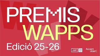 Final dels Premis Wapps .cat 2026 | Concurs de llocs web en català