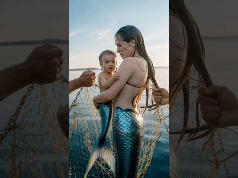 Mom Mermaid with Babies #animation #mermaidmom#mermaid #animals#cute#cartoon #fantacy#music#funny