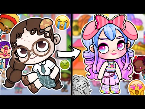 ВНУЧКА МИЛЛИОНЕРА БОТАНКА СТАЛА КРАСИВОЙ! 🤓➡️😏 AVATAR WORLD | TOCA BOCA