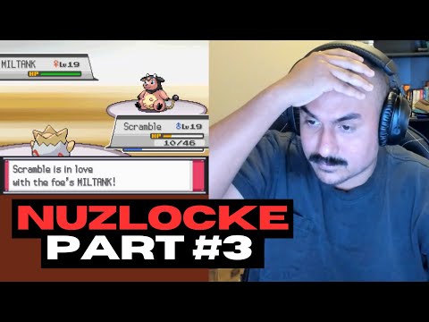 Pokemon Heart Gold Soul Silver Nuzlocke Part 3 - Long Matches