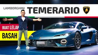 Lamborghini TEMERARIO: Pengganti HURACAN yang Ada 2 Jantung!