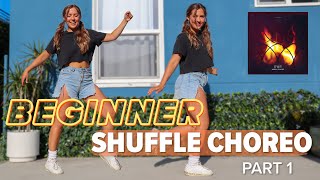 Learn this EASY SHUFFLE CHOREO (Shades by Tchami) - part 1