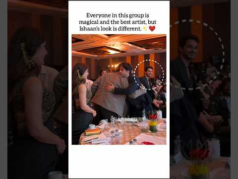 but ishaan's look is different ❤️✨#ytshorts #ishankhattar #mrunalthakur #siddharth #bollywood