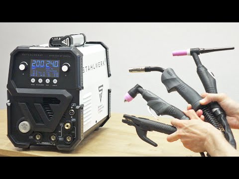 5 in 1 Multi Welder (Plasma Cutter, MIG, TIG, MMA) STAHLWERK CTM-250 ST Digital | Unboxing and Test