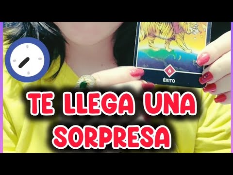 TE LLEGA DE SORPRESA😍Mensaje del Tarot hoy