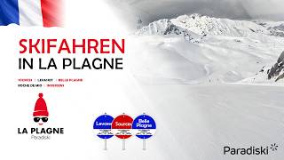 La Plagne (Paradiski) - Piste Sources (rot) - Plagne Bellecote