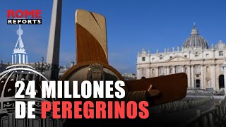 Jubileo 2025: 24 millones ya cruzaron la Puerta Santa