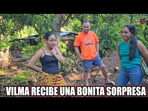 Alma le dio una bonita sorpresa a niña Vilma y su familia.